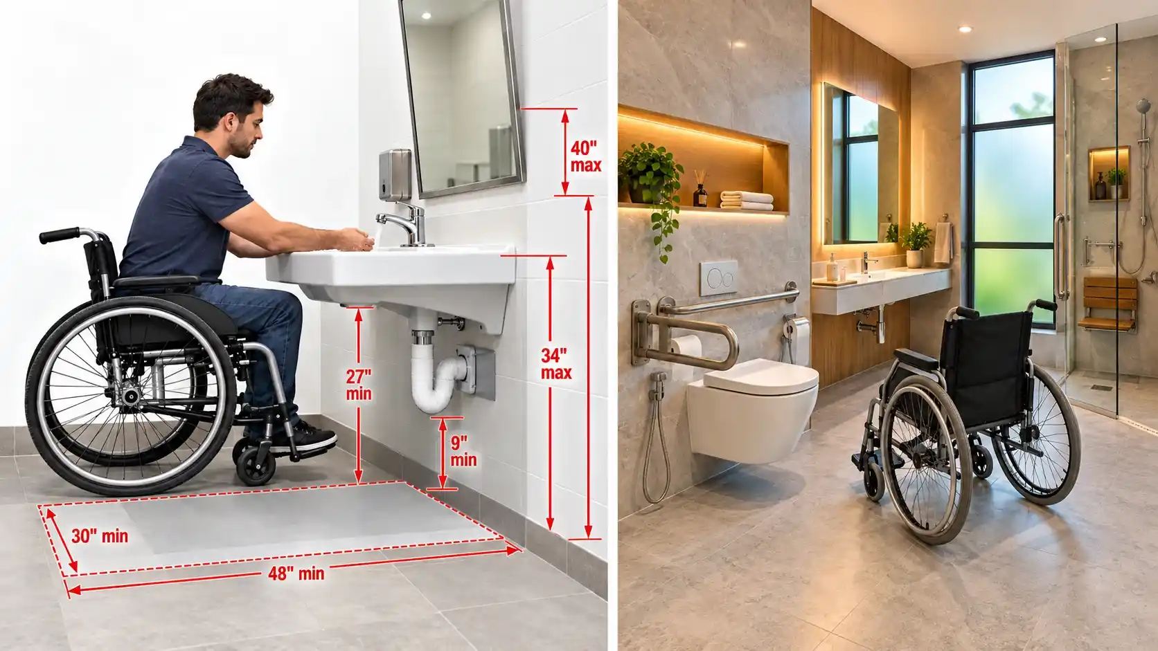 ADA Bathroom Requirements: What the Rules Say and What Actually Applies to Your Home
